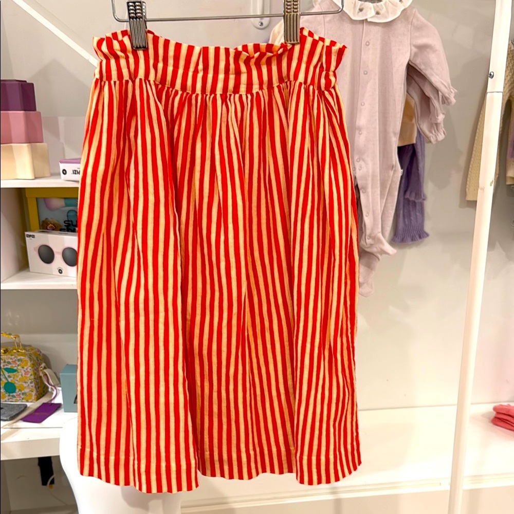 Bonpoint kids Elyna Striped  Skirt